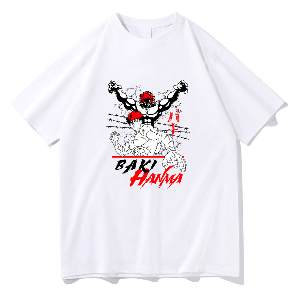 Hanma Baki Hanma Yujirō Short Sleeve T-Shirt