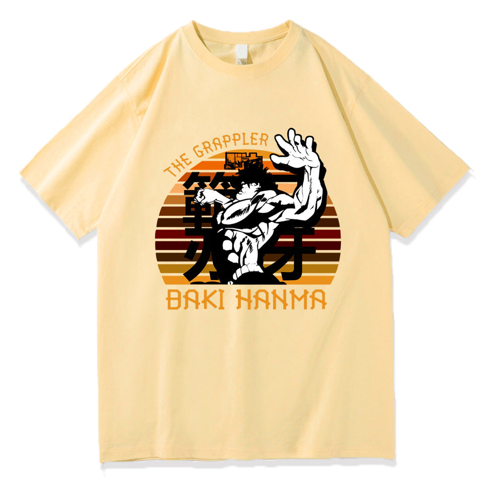Hanma Baki Short-Sleeved T-Shirt