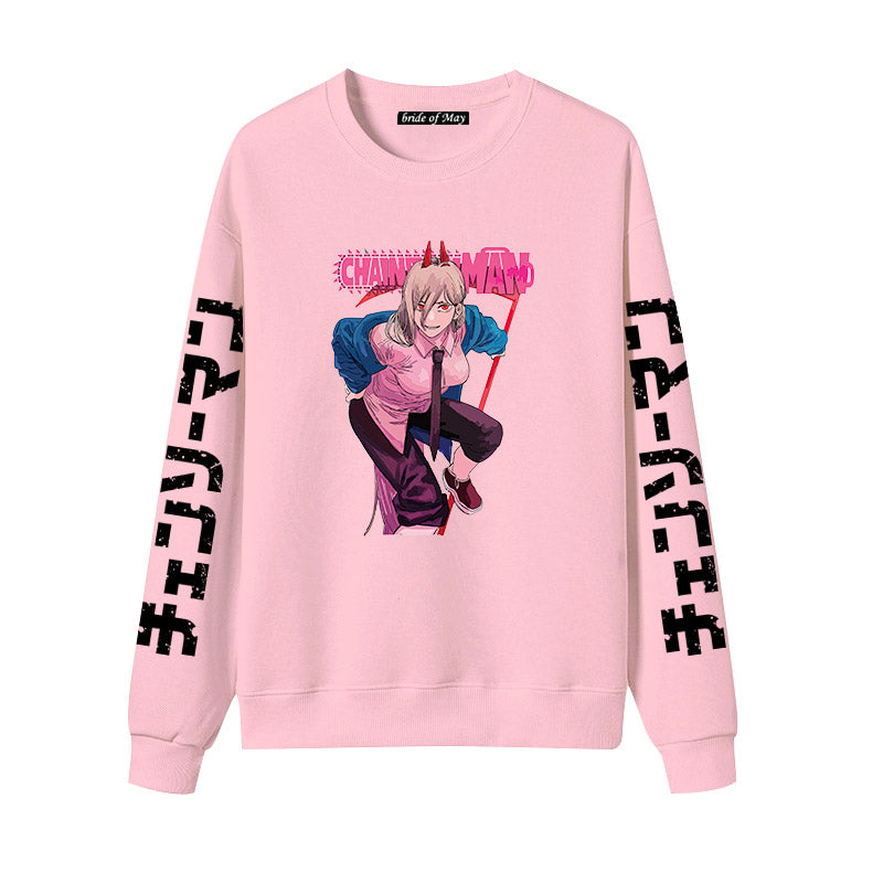 Chainsaw Man Chain Saw Man Printed Hooded Sweatshirt Men's Women's Sweatshirt