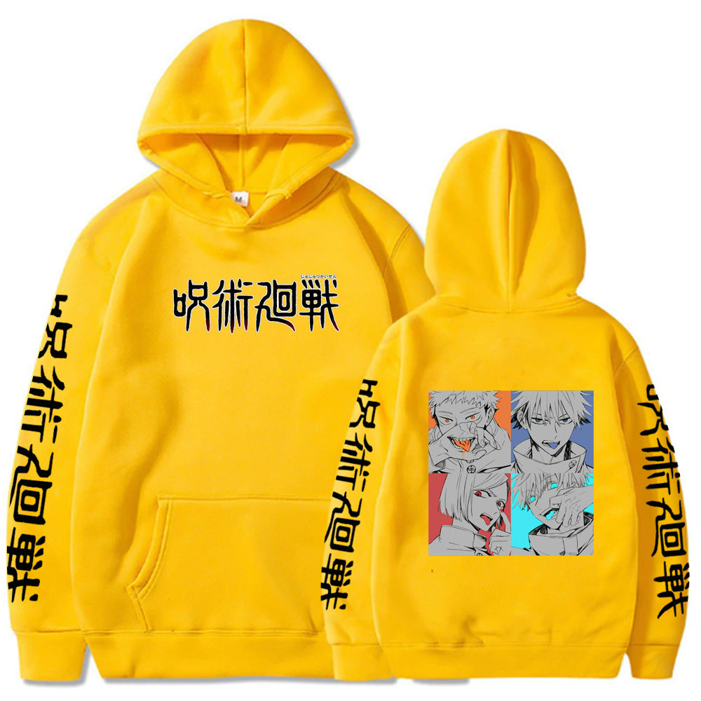 Jujutsu Kaisen Printed Loose Hoodie