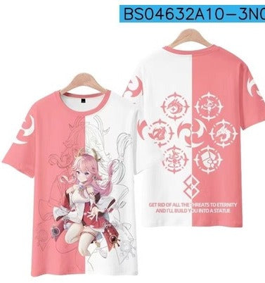 Genshin Impact Yae Kamiko short-sleeved T-shirt