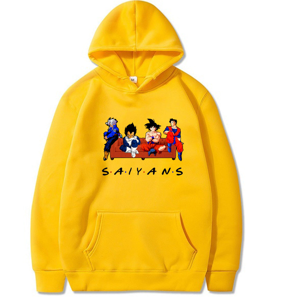 Dragon Ball Super Hooded Black Sweatshirt Hoodie