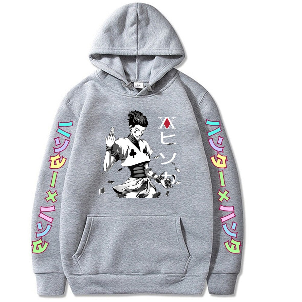 Hunter x Hunter Hisoka Print Hoodie Sweatshirt
