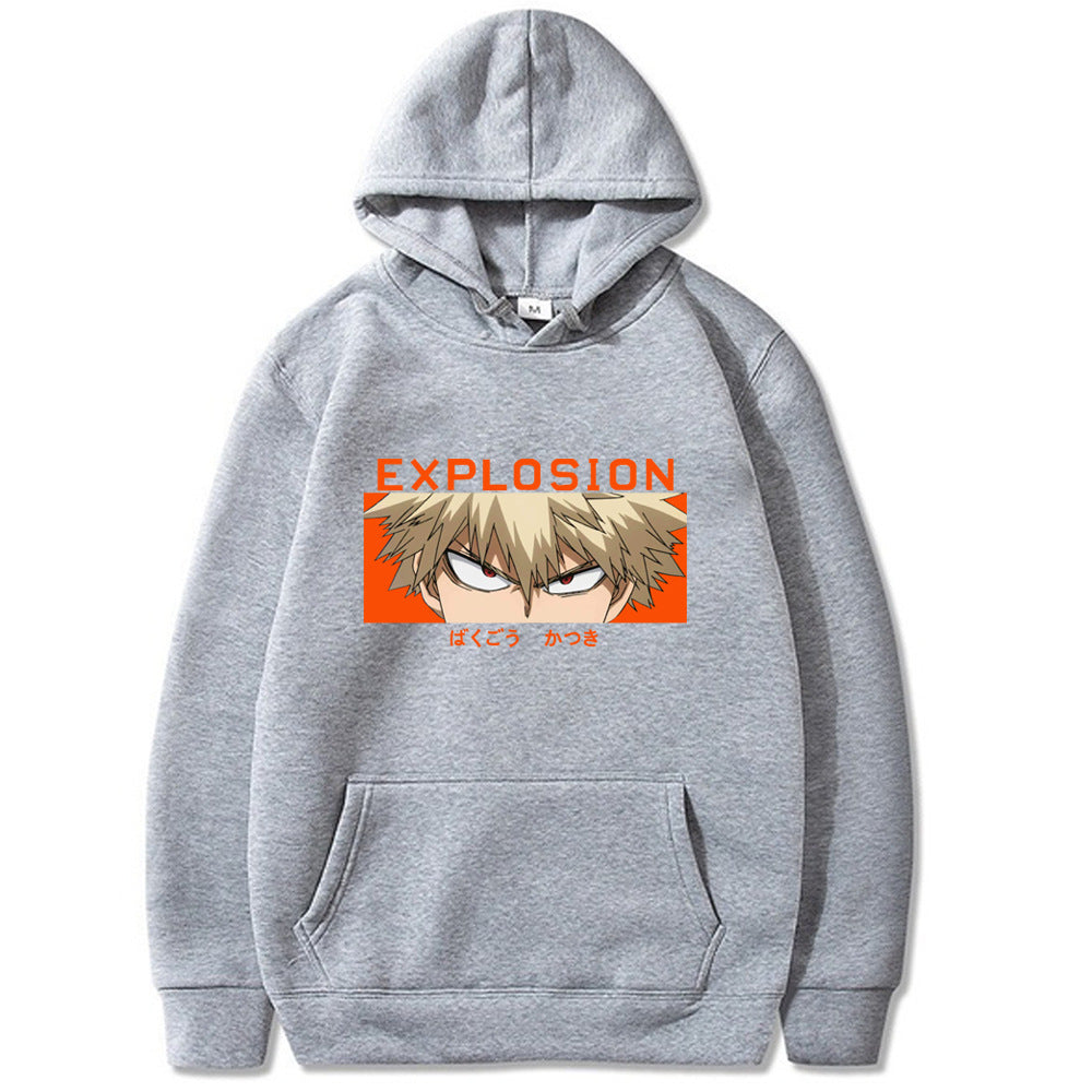 Hooded Sweatshirt with My Hero Academia Hoodie Design