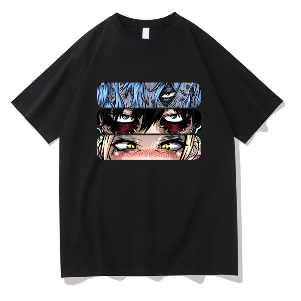 My Hero Academia Printed Short Sleeve T-Shirt