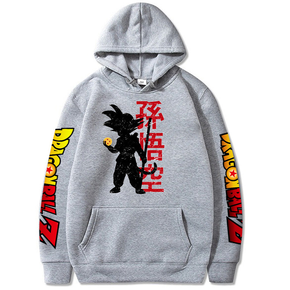 Goku Dragon Ball Printed Hoodie Hooded Sweatshirt