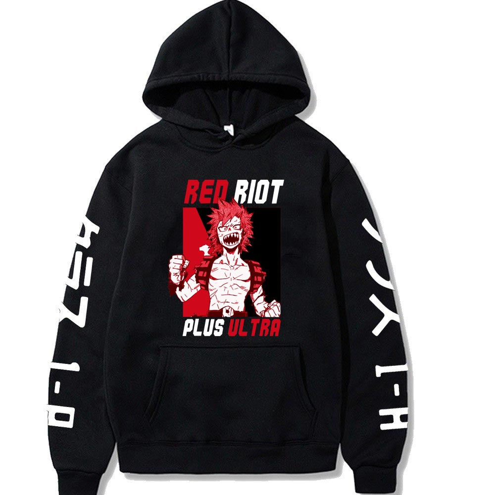 My Hero Academia Riot Print Hoodie