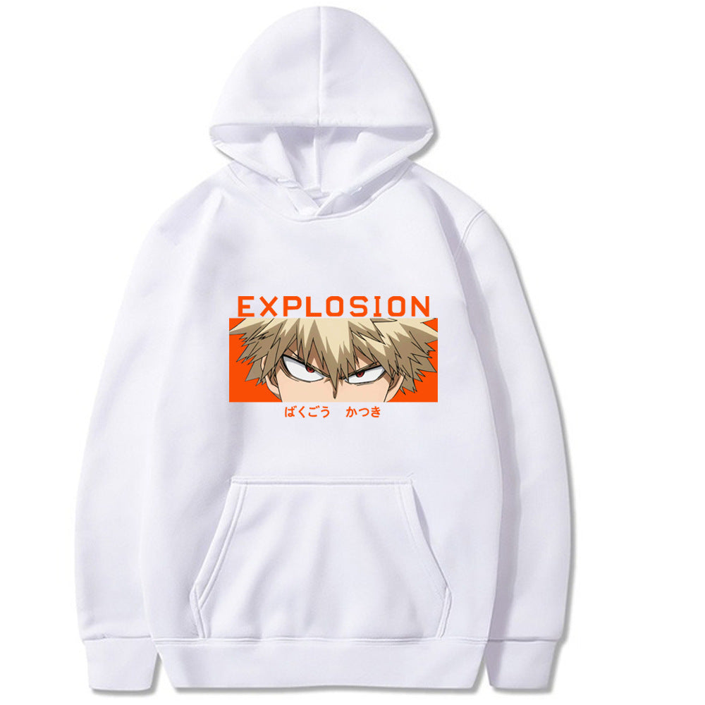 Hooded Sweatshirt with My Hero Academia Hoodie Design