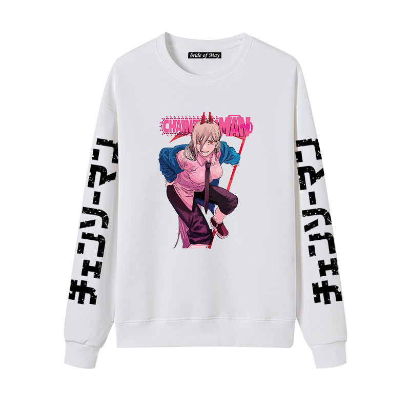 Chainsaw Man Chain Saw Man Printed Hooded Sweatshirt Men's Women's Sweatshirt