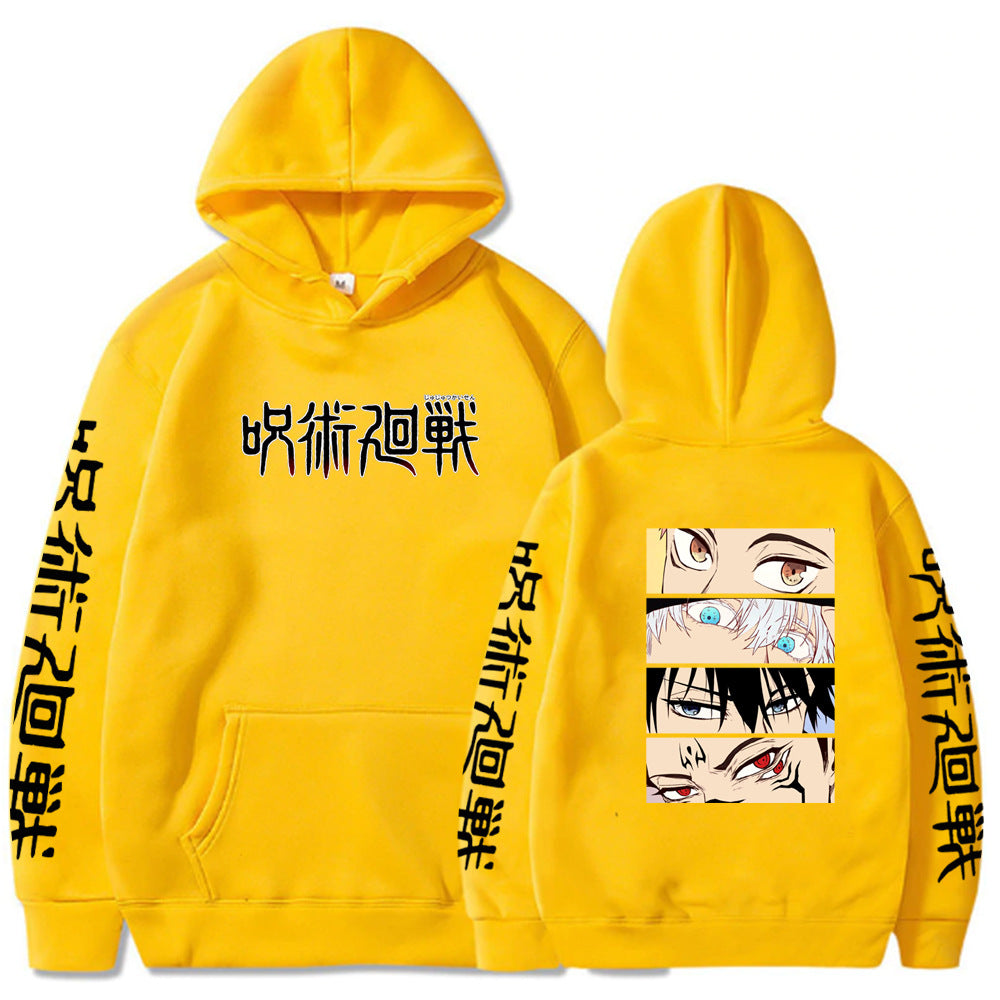 Jujutsu Kaisen Printed Loose Hoodie