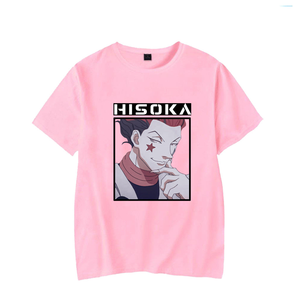 Short Sleeve Shirt Hunter x Hunter Hisoka Print Fullmetal Alchemist T-Shirt