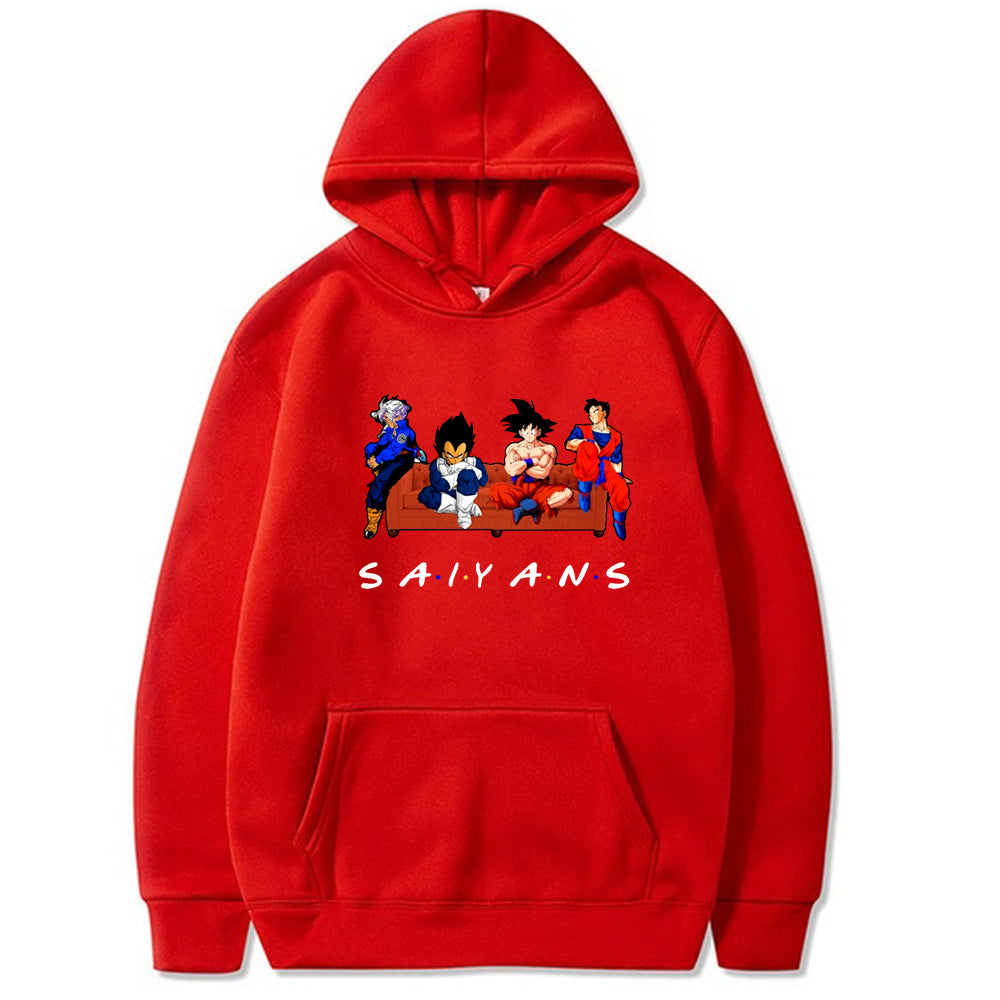 Dragon Ball Super Hooded Black Sweatshirt Hoodie