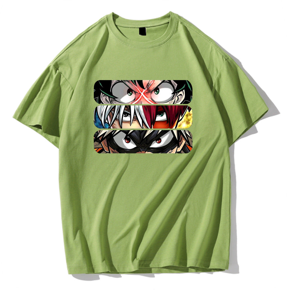 My Hero Academia Printed Short Sleeve T-Shirt