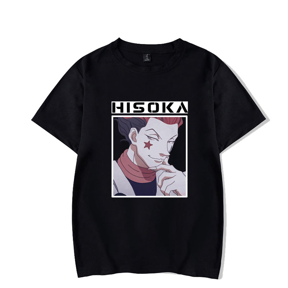 Short Sleeve Shirt Hunter x Hunter Hisoka Print Fullmetal Alchemist T-Shirt