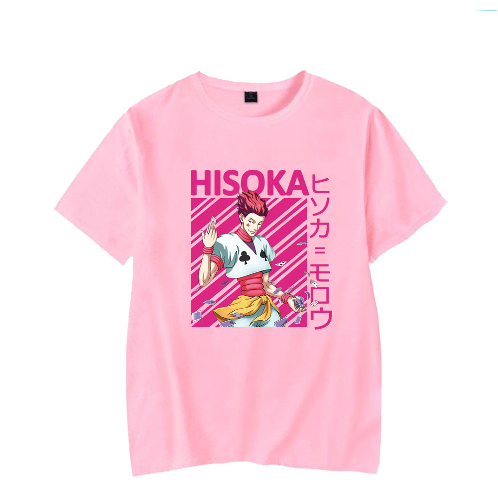 Men's Short Sleeve Shirt Hunter x Hunter Hisoka Print Fullmetal Alchemist T-Shirt