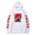 Kirishima Eijir Red Riot My Hero Academia Printed Hoodie Sweatshirt