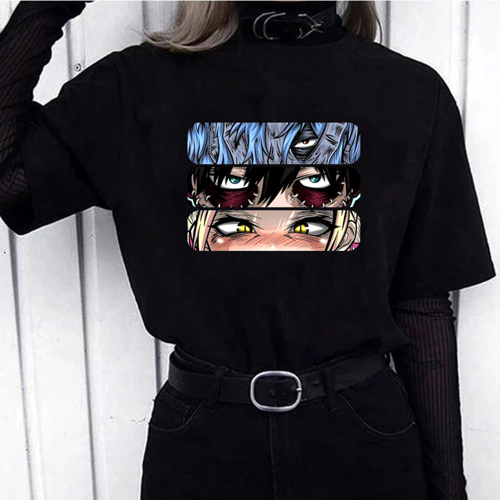 My Hero Academia Printed Short Sleeve T-Shirt