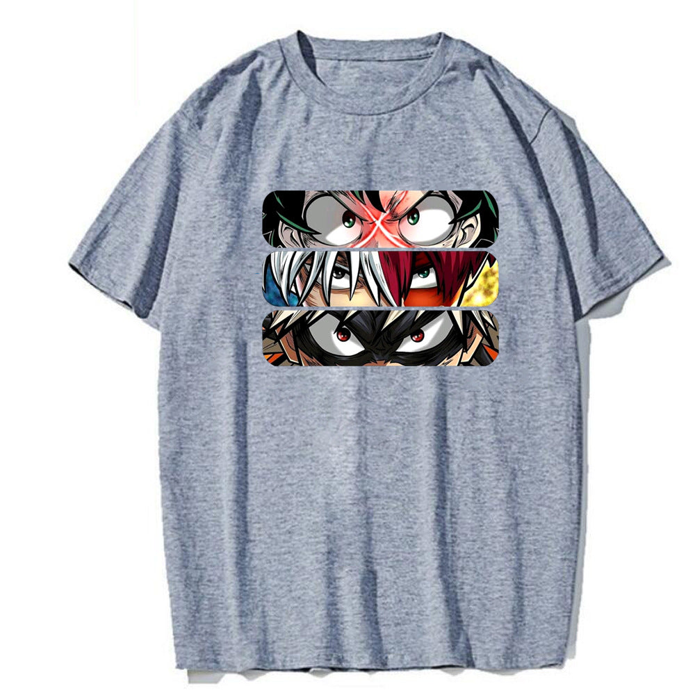 My Hero Academia Printed Short Sleeve T-Shirt