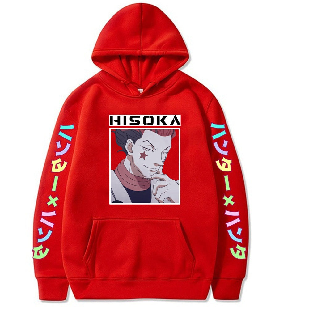 Hunter x Hunter Hisoka Printed Hooded Sweatshirt