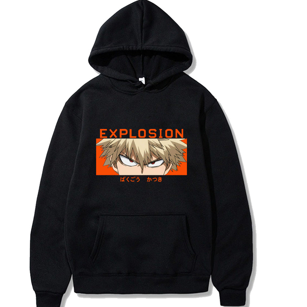 Hooded Sweatshirt with My Hero Academia Hoodie Design