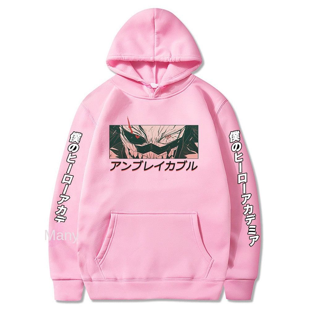 My Hero Academia Printed Hooded Sweatshirt