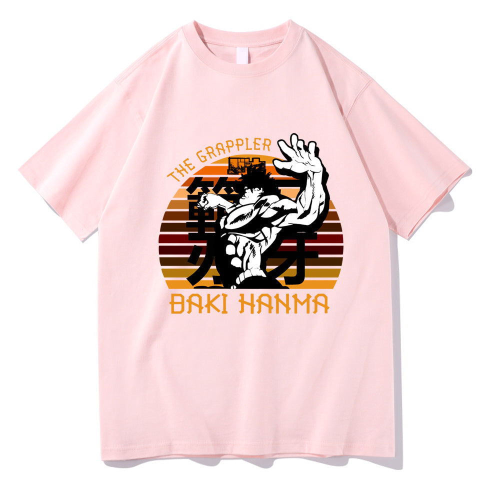 Hanma Baki Short-Sleeved T-Shirt