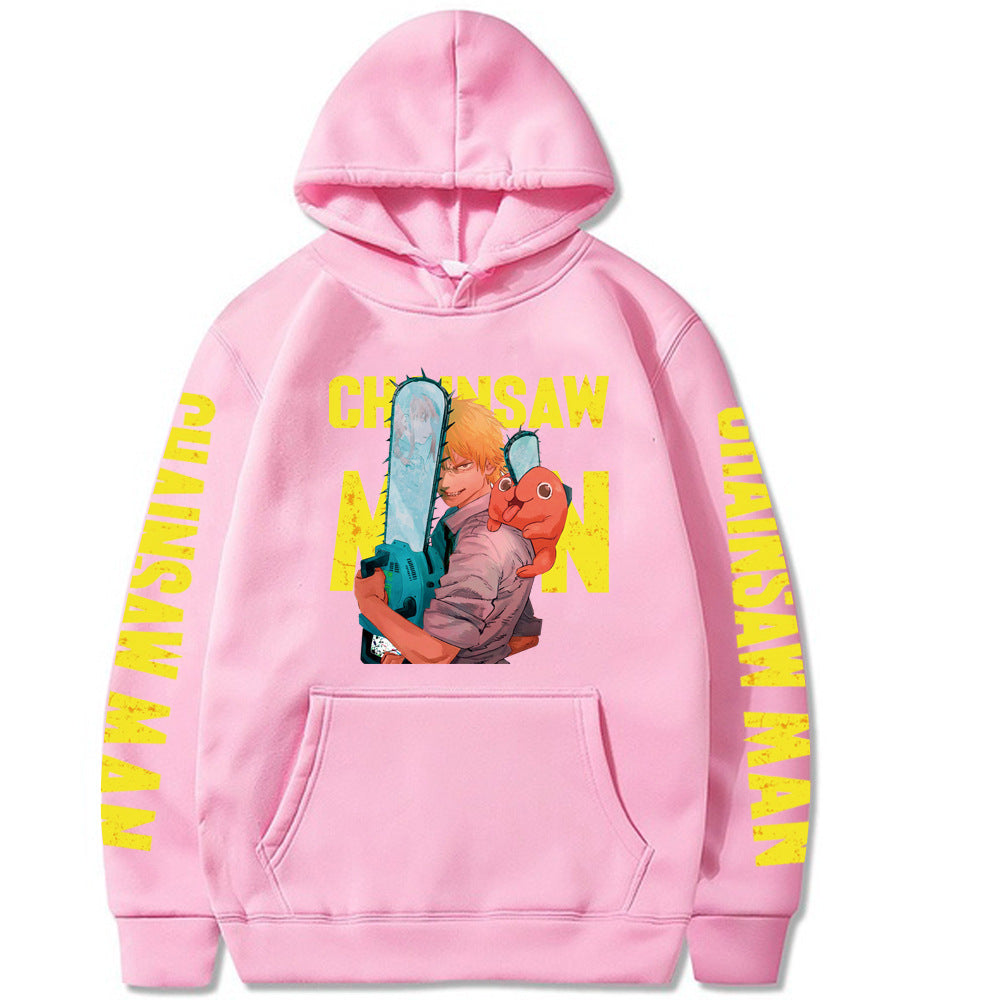 Chainsaw Man Denji Printed Hoodie Sweatshirt