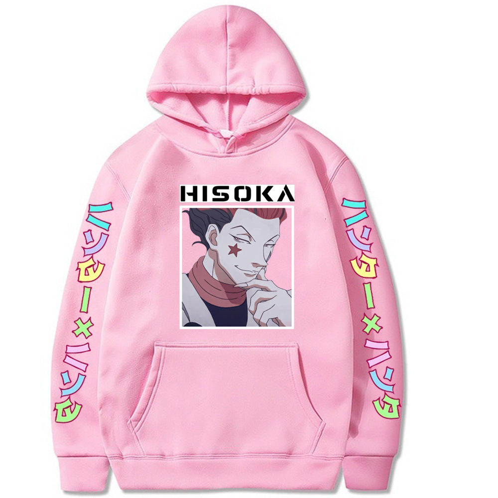 Hunter x Hunter Hisoka Printed Hooded Sweatshirt