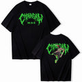 Chainsaw Man Denji Electric Short sleeved Women's T-shirt