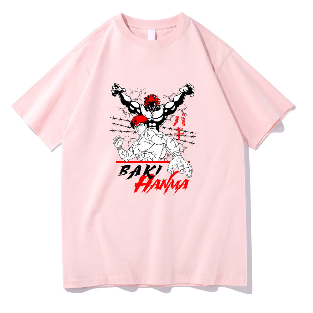 Hanma Baki Hanma Yujirō Short Sleeve T-Shirt