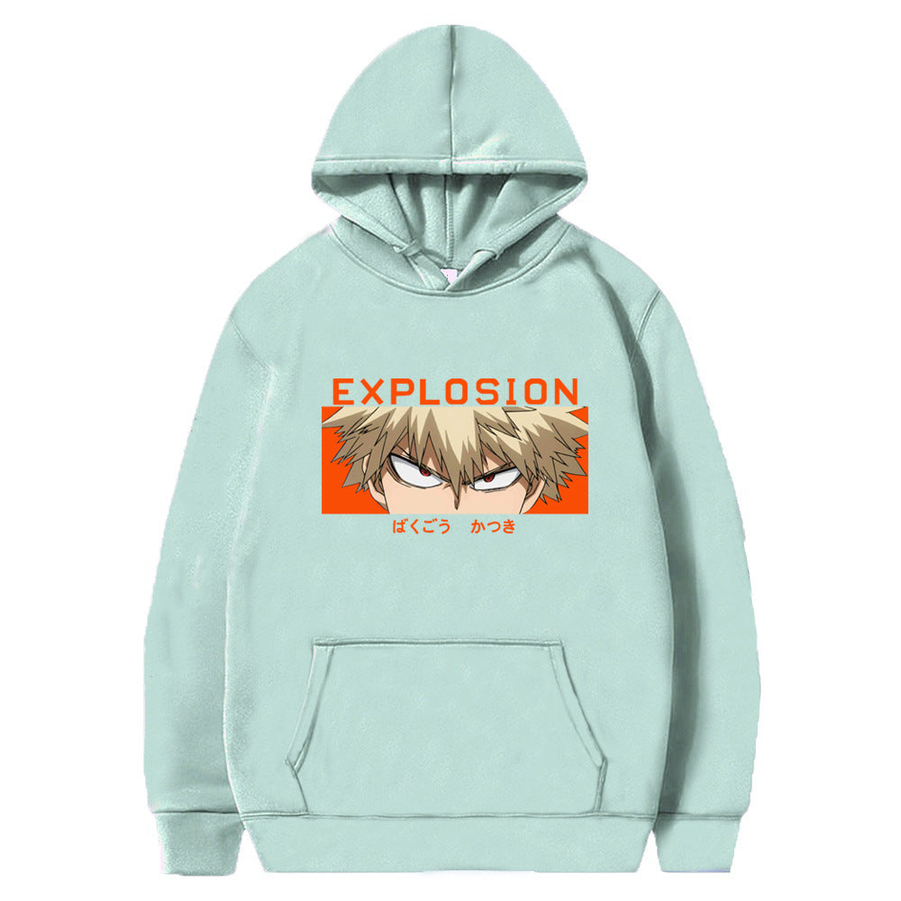 Hooded Sweatshirt with My Hero Academia Hoodie Design