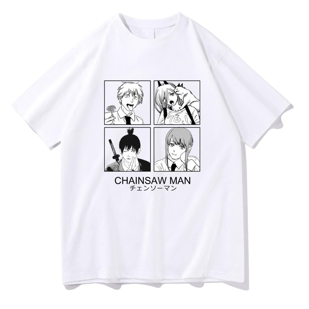 Chainsaw Man Makima Printed Short Sleeve T-Shirt