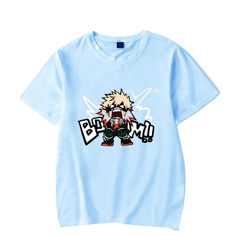 My Hero Academia Short Sleeve BAKUGOU Polo Shirt Loose T-Shirt