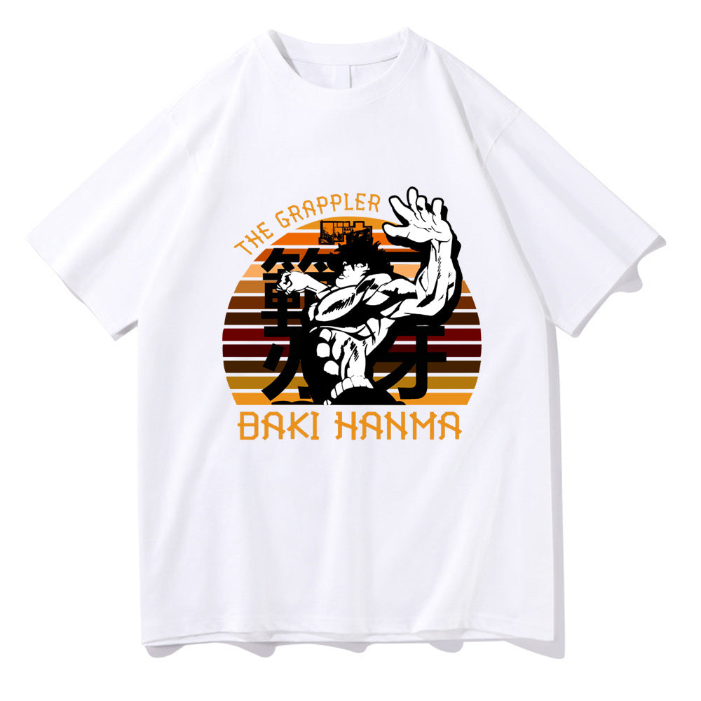 Hanma Baki Short-Sleeved T-Shirt