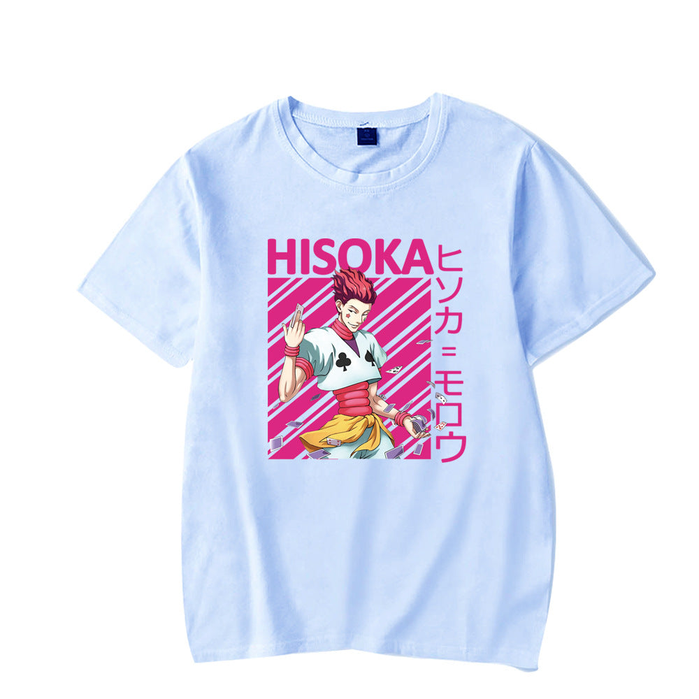Men's Short Sleeve Shirt Hunter x Hunter Hisoka Print Fullmetal Alchemist T-Shirt