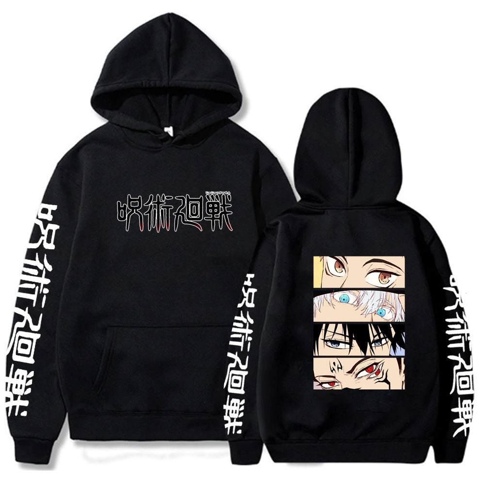 Jujutsu Kaisen Printed Loose Hoodie