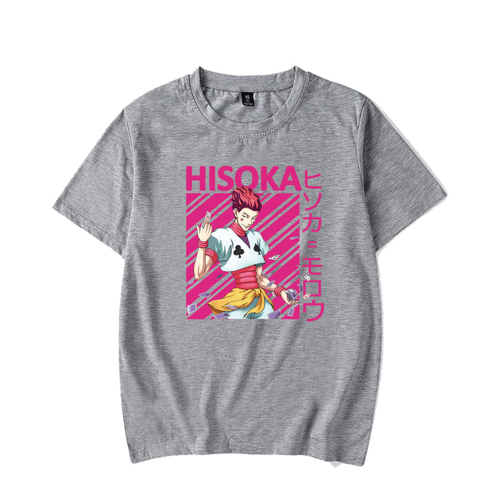 Men's Short Sleeve Shirt Hunter x Hunter Hisoka Print Fullmetal Alchemist T-Shirt