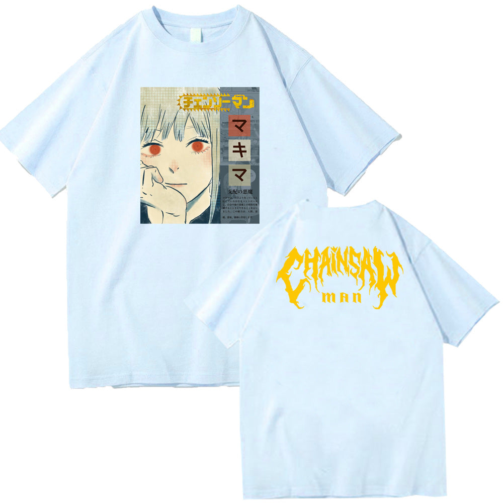 Chainsaw Man short sleeved shirt