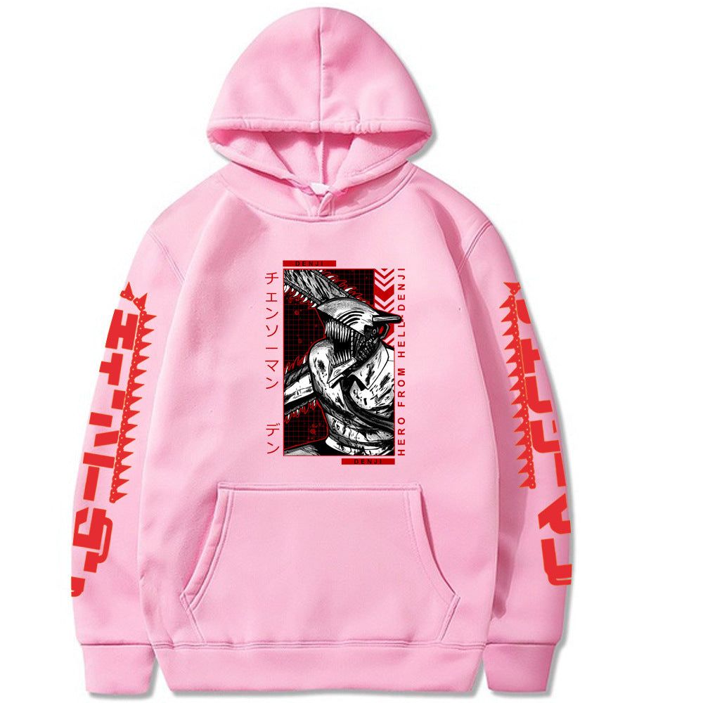 Chainsaw Man Denji Pochita Hoodie Sweatshirt