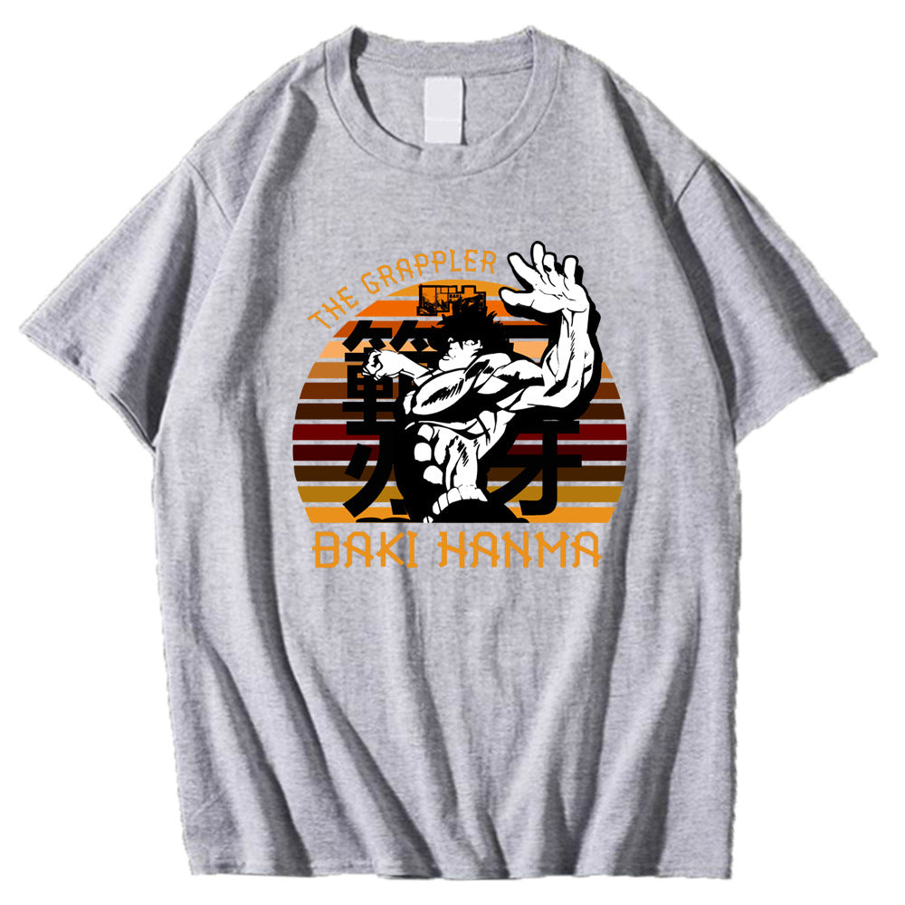 Hanma Baki Short-Sleeved T-Shirt