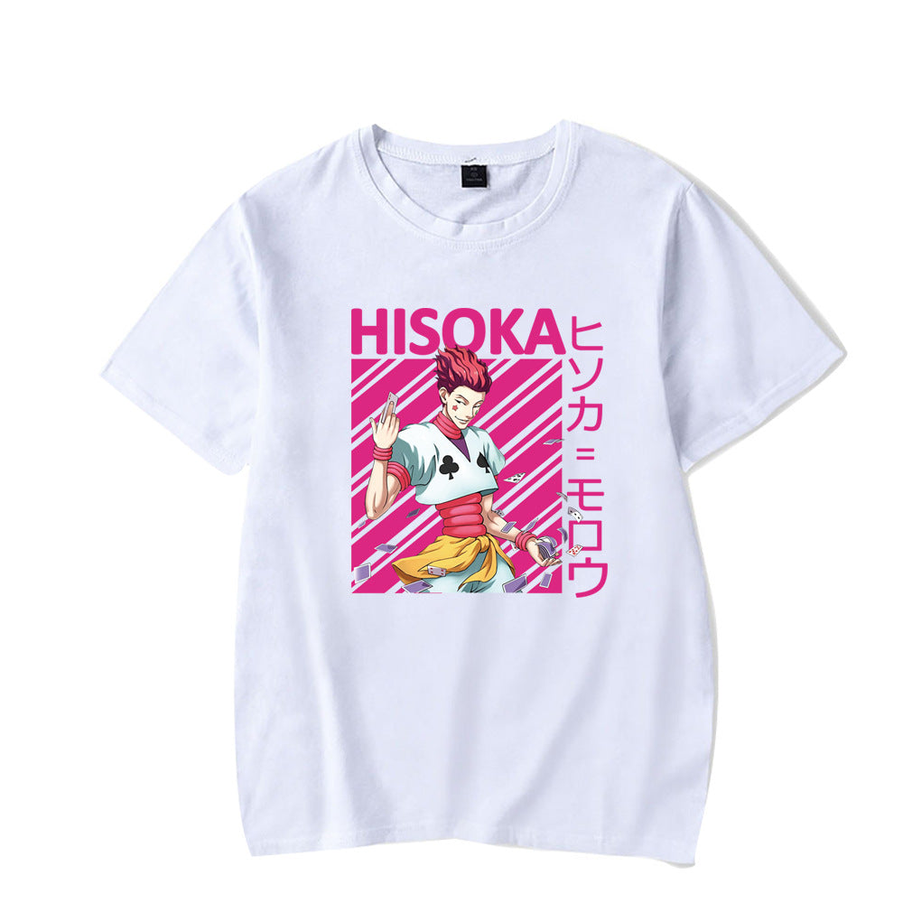 Men's Short Sleeve Shirt Hunter x Hunter Hisoka Print Fullmetal Alchemist T-Shirt