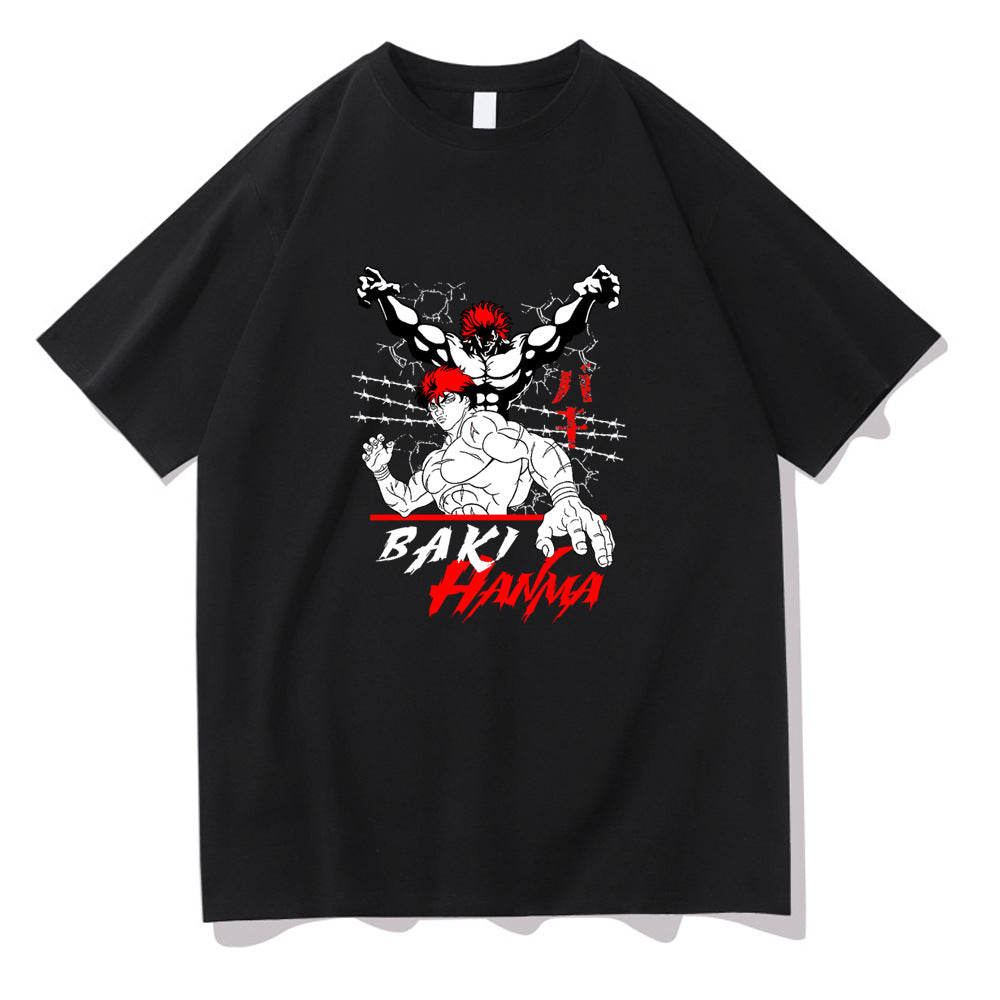 Hanma Baki Hanma Yujirō Short Sleeve T-Shirt