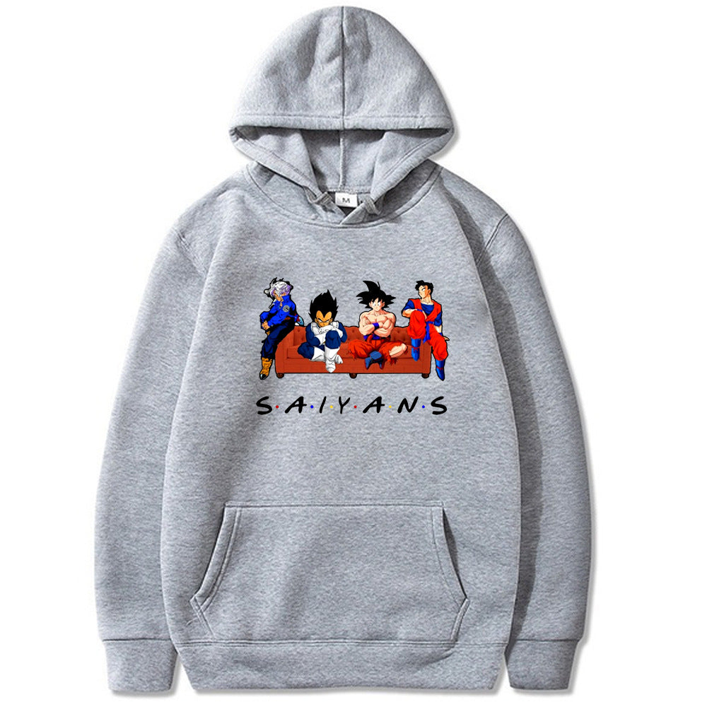Dragon Ball Super Hooded Black Sweatshirt Hoodie