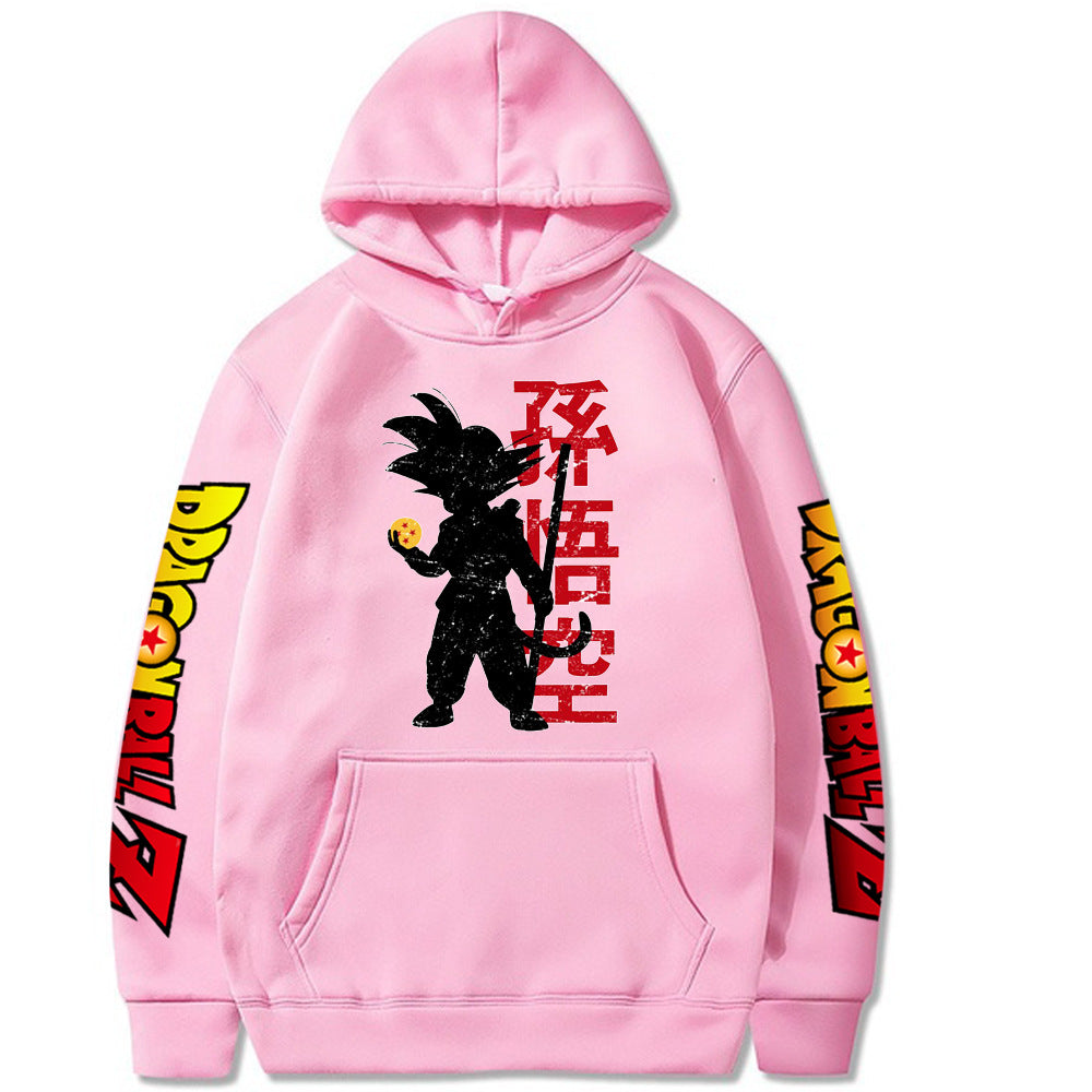 Goku Dragon Ball Printed Hoodie Hooded Sweatshirt