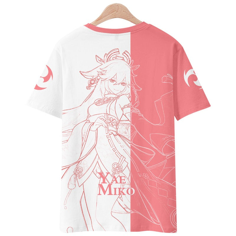 Genshin Impact Yae Kamiko short-sleeved T-shirt